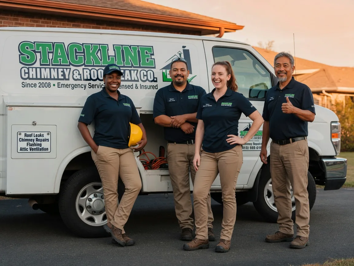 Chimney flashing repair company in Woodstock Valley, CT